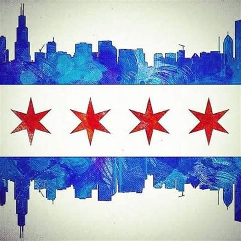 Chicago flag, Logo inspiration, Flag