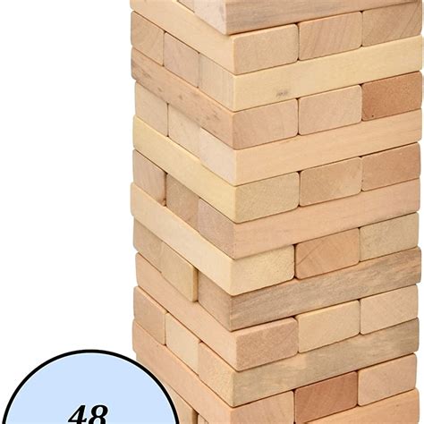 Timber Tower Wood Block Stacking Game Building Toppling And Tumbling