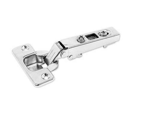 Indaux Hinges Softclose Eco Crank Hole Nickel Plated Steel Hinges