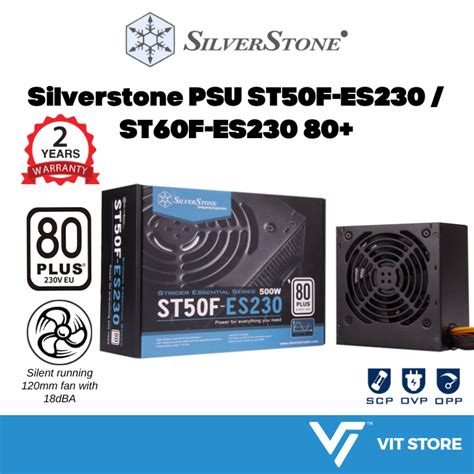 Silverstone W W Plus V Eu Atx Psu St F Es St F