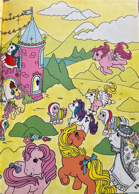 My Little Pony G1 - The ponies are coming to visit | Vintage my little ...