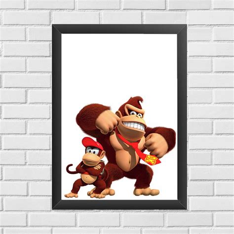 Quadro Decorativo A Donkey Kong Game Elo