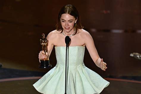 Emma Stone Gan El Oscar A La Mejor Actriz Por Su Actuaci N En Pobre