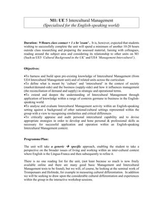 M1 Intercultural Mgt Anglo Unit Spec PDF