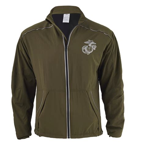 Usmc Athletic Jacket Physical Training Uniforms Ptu Military