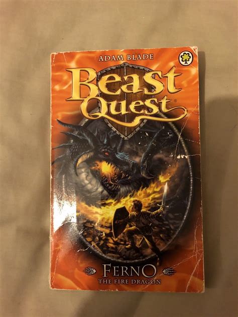 Beast Quest Ferno The Fire Dragon Series 1 Book 1 By Adam Blade