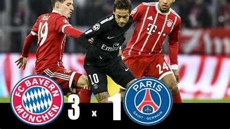 Bayern Munich Vs Psg Uefa Champions League Youtube