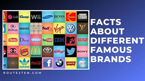 Interesting Facts About Different Famous Brands Amazing Facts