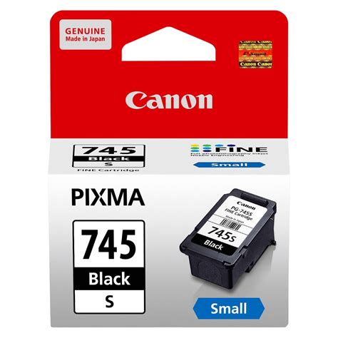 Canon PG 745S Small Black Original Ink Cartridge Printer Point