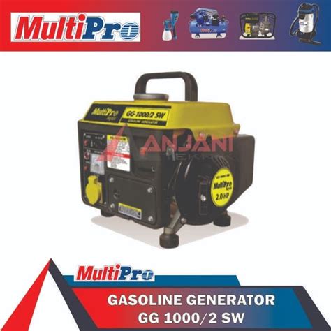 Jual Mesin Genset Listrik Watt Multipro Gg Sw Watt