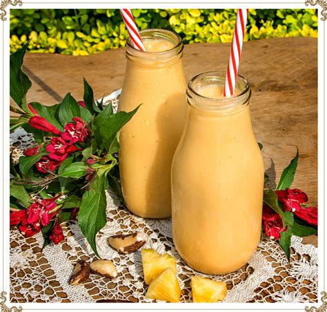 Smoothie L Ensoleill Recette Sans Gluten Sans Cas Ine Et Bio