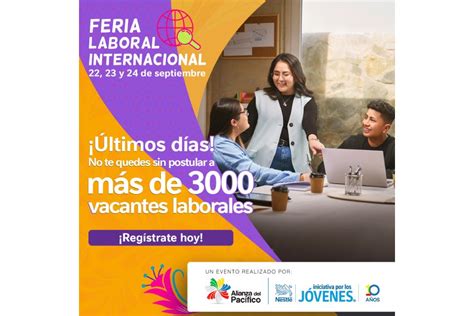 CREA TU FUTURO Miles De Oportunidades En La FERIA LABORAL