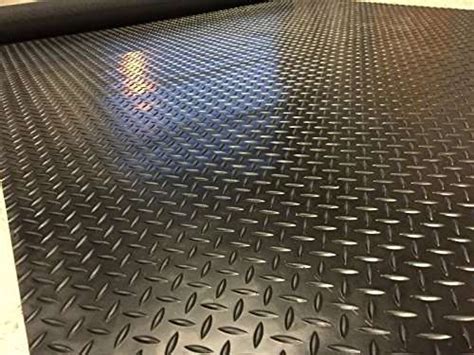 5m X 15m Checker Rubber Garage Flooring Matting 16 Sizes To Choose From On This Listing