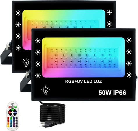 150W Reflector Led Exterior RGB OUSIDE Luz de Inundación LED RGB RGB