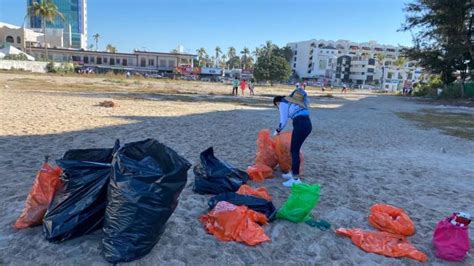 Realizan Campa A De Limpieza En Playas De Mazatl N Previo A Semana Santa