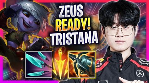 Zeus Is Ready To Play Tristana T Zeus Plays Tristana Top Vs Smolder