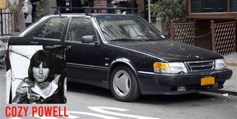 Cozy Powell Had Crashed While Driving His Saab 9000 Turbo At 104 Mph