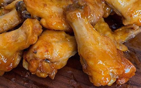 Mango Habanero Hot Wings Howtobbqright