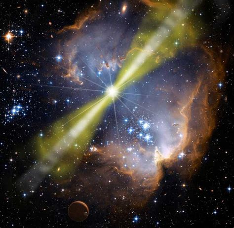 Colliding Neutron Stars Can Generate Long Gamma Ray Bursts Universe Today