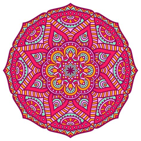 Vector Indian Mandala Stock Vector Image By Vikasnezh