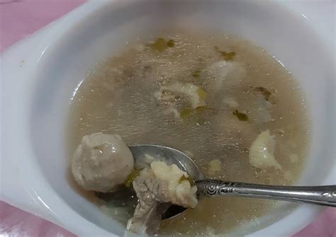 Resep Bakso Tetelan oleh cute babies - Cookpad