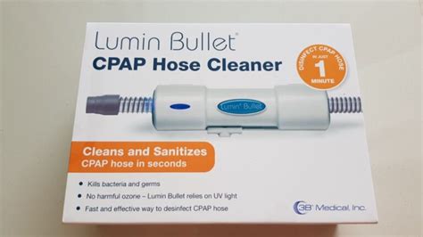 Lumin Bullet Limpiador Y Desinfectante Para Cpap 3b Medical Biosmed