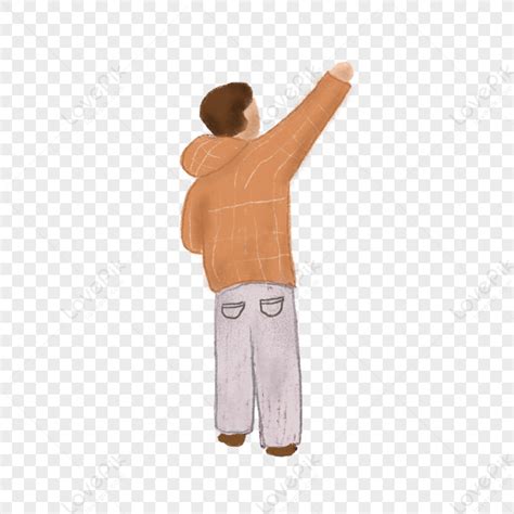 Man Waving His Hand Cartoon Royalty Free Vector Image Clip Art Library