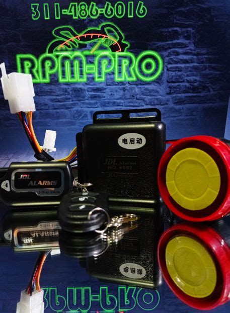 Alarma Dos Vias Jdl Rpmpro Alarmas Para Moto