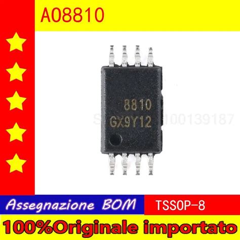 Original 10pcs Lot Patch AO8810 TSSOP 8 20 V 7 A Leakage Dual N Channel