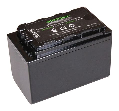 Batterie Patona Premium Compatible Panasonic Vw Vbd29