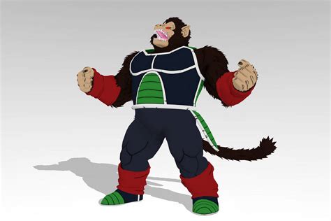 Bardock Great Ape MMD DL by Adun175 on DeviantArt