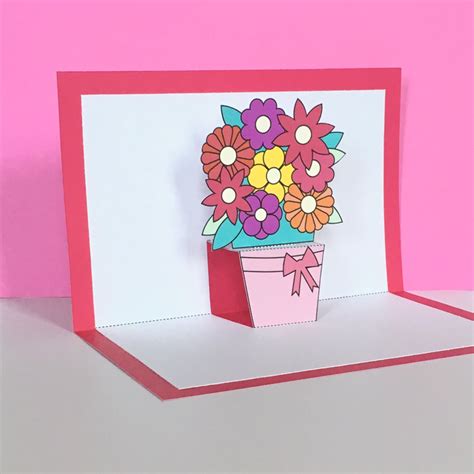 Flower Pop Up Card