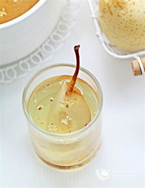 Pear Tea with Osmanthus 桂花雪梨茶 - Anncoo Journal