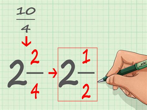 Turning Fractions Into Improper Fractions