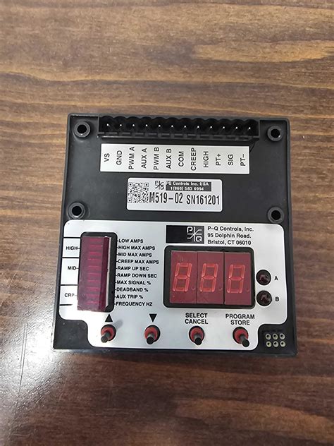 P Q Controls M519 02 Valve Drive Board P Q Controls M519 02 Valve Drive