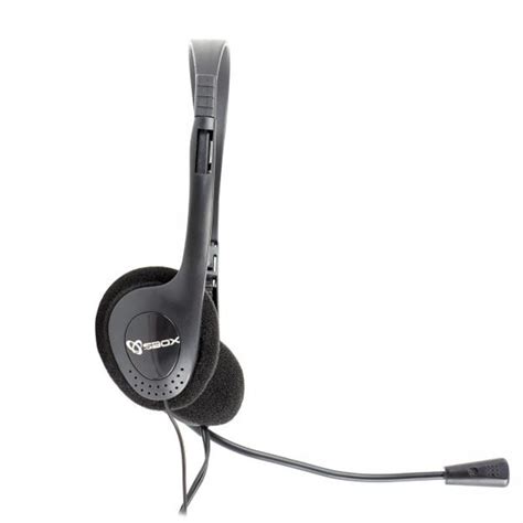 Casque Micro SBOX Noir HS 201 Prix Pas Cher Spacenet Tunisie