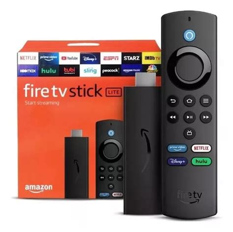 Amazon Lite Fire Tv Stick B G Yp De Voz Full Hd Gb Negro Con Gb