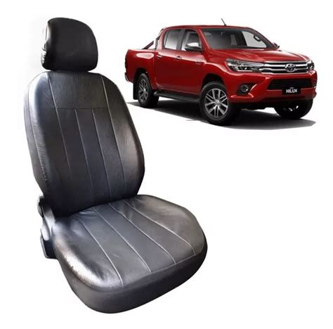 Funda Cubre Asiento Cuero Acolchado Toyota Hilux Base