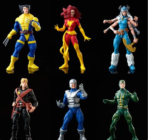 Marvel Legends 2022 X Men Retro Series Figures Pre Order Spiral Dark