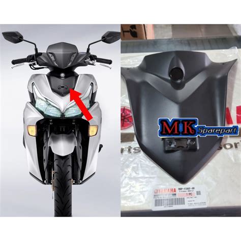 Jual DASI TAMENG DEPAN COVER PLAT NOMOR AEROX NEW CONNECTED 2021 2023