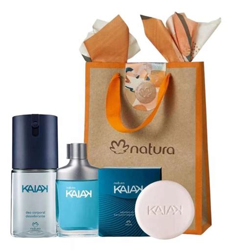 Kit Presente Kaiak Classico Deo corporal 100ml Colônia 25ml E