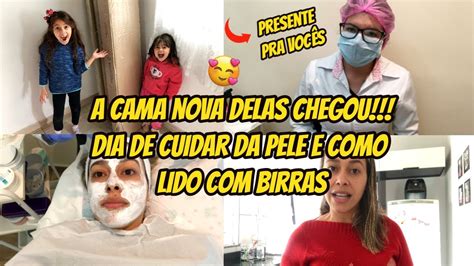 Vlog A Cama Das Crian As Chegou Dia De Cuidar Das Pele Como Lido