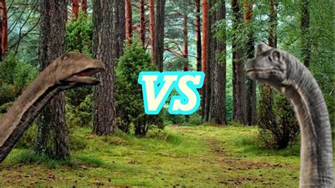 Brachiosaurus Vs Diplodocus Dinosaur Tournament S Spore Youtube