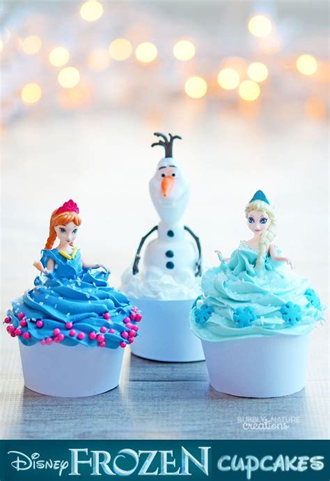 Disney Frozen Cupcakes Anna Elsa And Olaf Sprinkle Some Fun