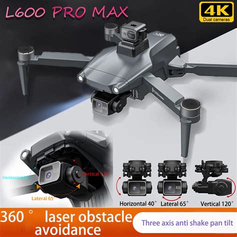 L600 Pro Max Professional Drone 360 Laser Obstacle Avoidance 4K With