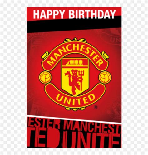 Manchester United Birthday Card Manchester United Birthday Manchester