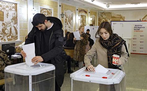 Putin Gana Elecci N Presidencial Rusa Con De Los Votos Primeros