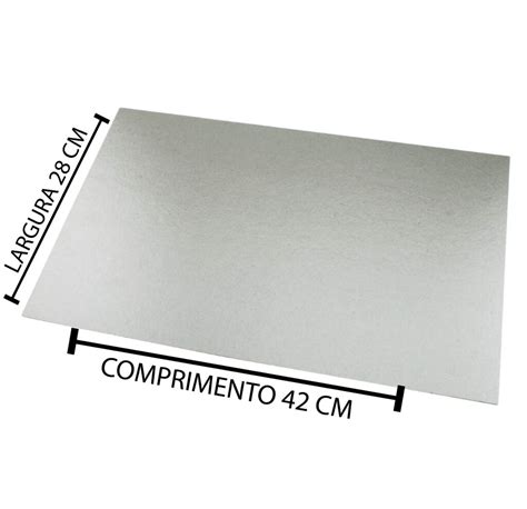 Guia De Onda Tipo Mica Para Forno Microondas 42x28cm Eletro Parts