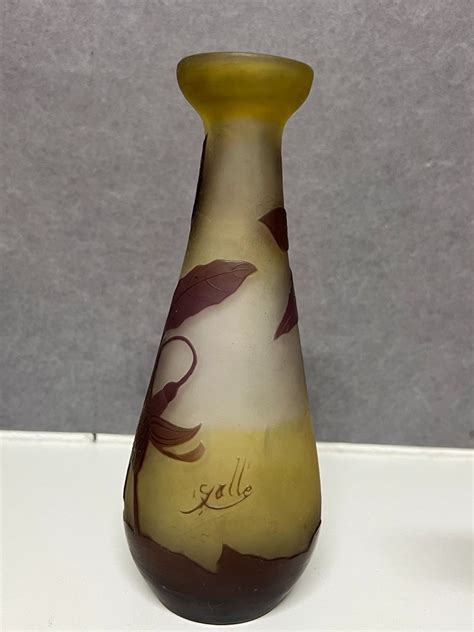 Proantic Emile Gall Vase Art Nouveau Period Decor Released With A