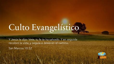 Culto Evangel Stico Tema Hoy Mas Que Nunca Hay Que Confiar